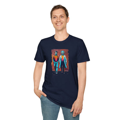 Time-Traveling Duo: Excellent Wardrobe Adventure, Stay McFly with our unisex graphic T-shirt