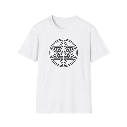 Sacred Geometry Threads: Unisex Merkaba Essence Tee