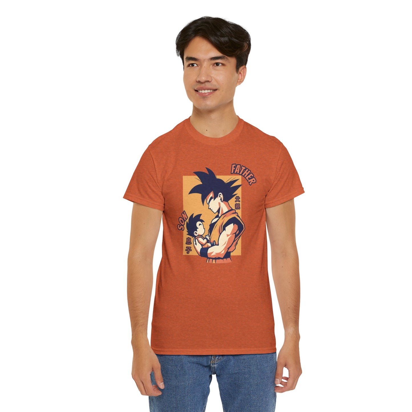 Saiyan Daddy Duty-Diaper Changes Saga, Unisex Heavy Cotton Tee