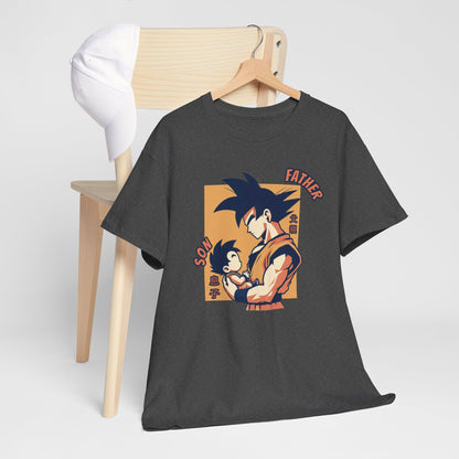 Saiyan Daddy Duty-Diaper Changes Saga, Unisex Heavy Cotton Tee