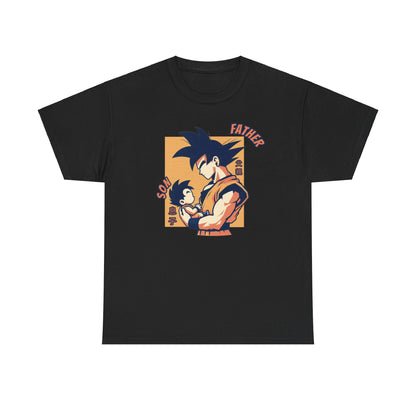 Saiyan Daddy Duty-Diaper Changes Saga, Unisex Heavy Cotton Tee