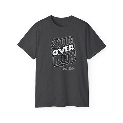 Anime done right Tee: Settle the Score with 'Sub over Dub' , A Stylish Salute to Subtitle Superiority!