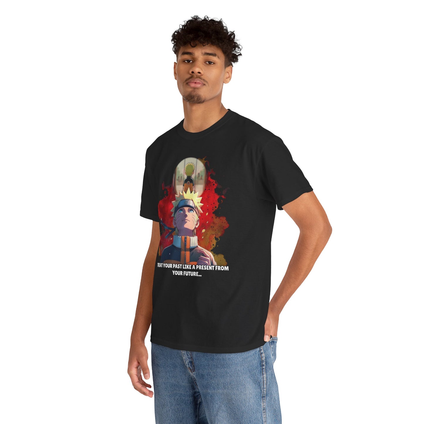 Jinchūriki Embracing the Past, Gift from the Future Unisex Graphic Tee