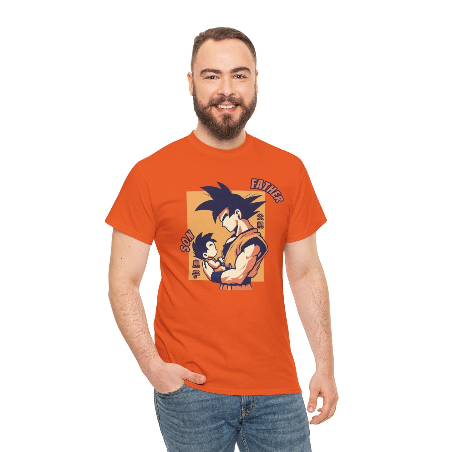 Saiyan Daddy Duty-Diaper Changes Saga, Unisex Heavy Cotton Tee