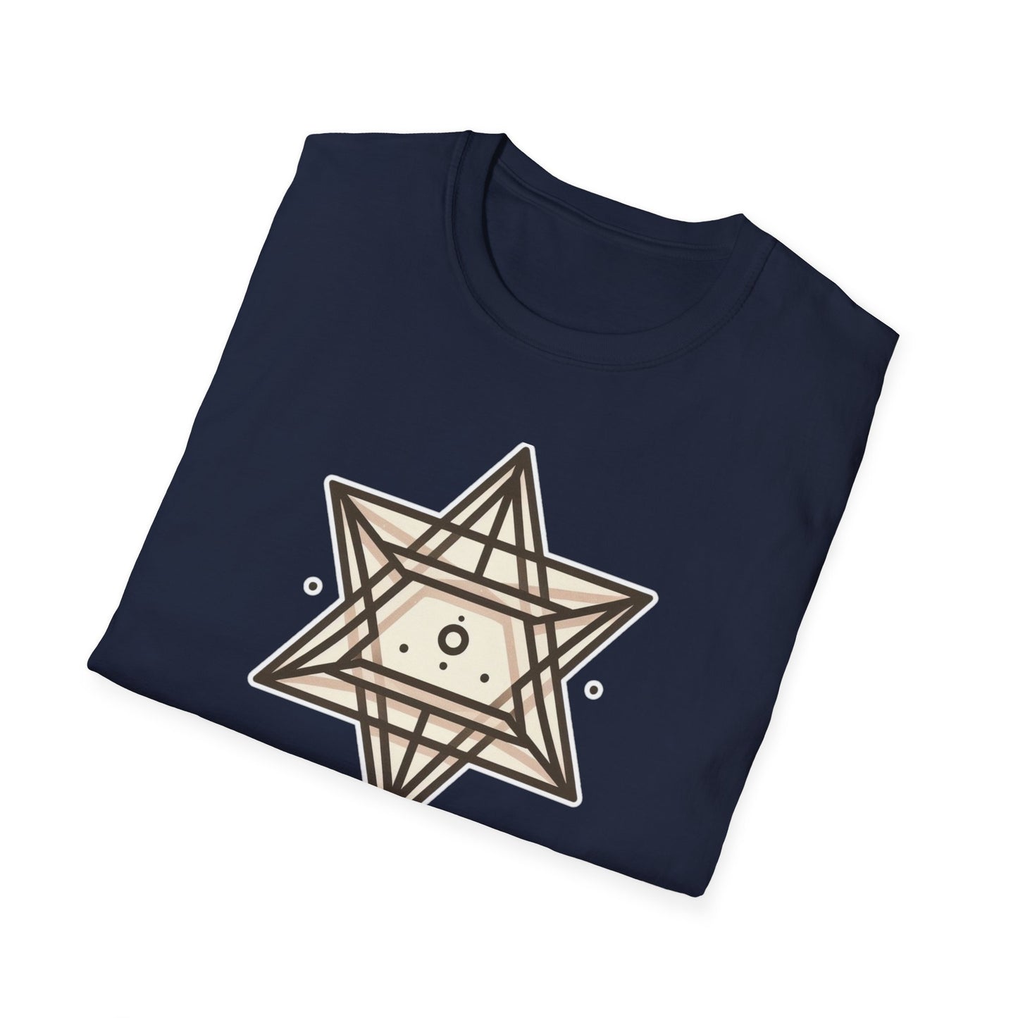 Sacred Geometry Threads: Unisex Merkaba Essence Tee