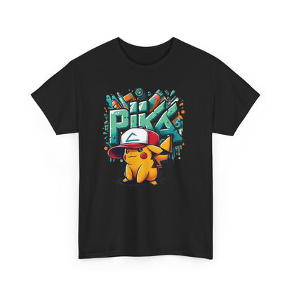 Pika Pika graffiti Unisex Heavy cotton Tee