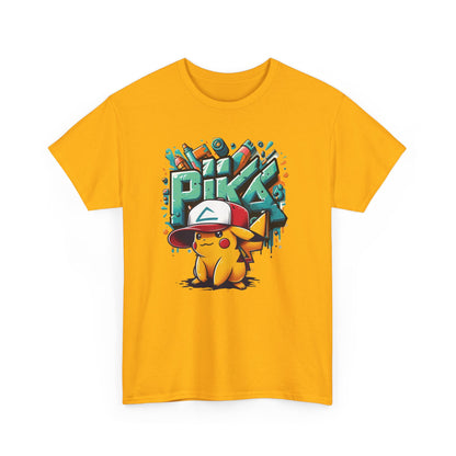 Pika Pika graffiti Unisex Heavy cotton Tee