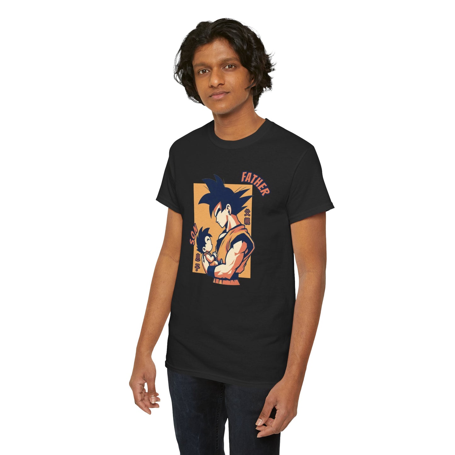 Saiyan Daddy Duty-Diaper Changes Saga, Unisex Heavy Cotton Tee