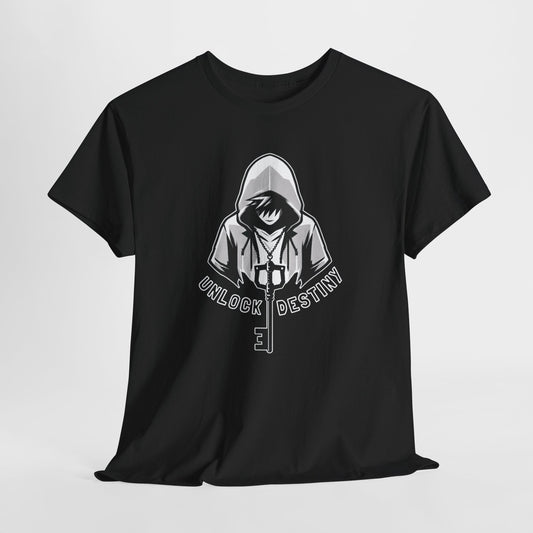 Hooded Hero: Keyblade Quest, Unisex Heavy Cotton Tee