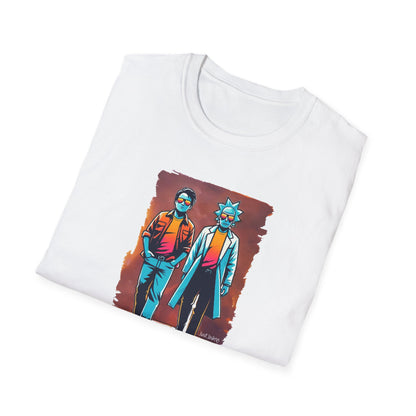 Time-Traveling Duo: Excellent Wardrobe Adventure, Stay McFly with our unisex graphic T-shirt