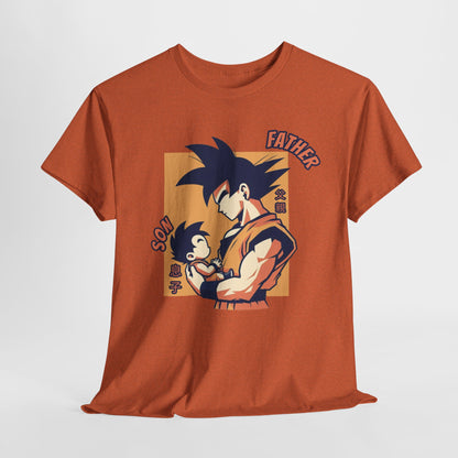 Saiyan Daddy Duty-Diaper Changes Saga, Unisex Heavy Cotton Tee