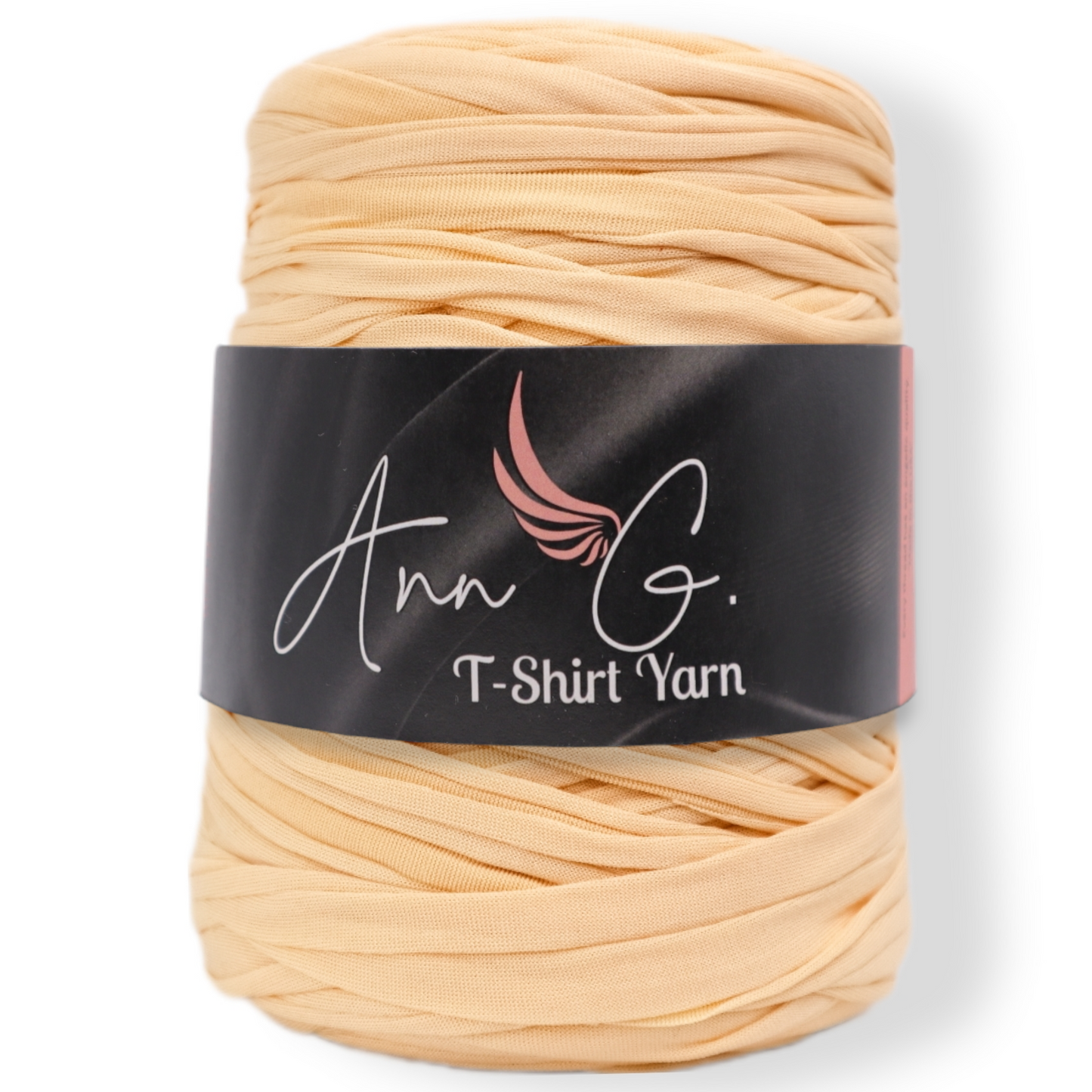 T-Shirt Yarn, Over 300 Feet, Very Soft Polyester Elastic Non-Recycled Consistent Color Non-Pilling