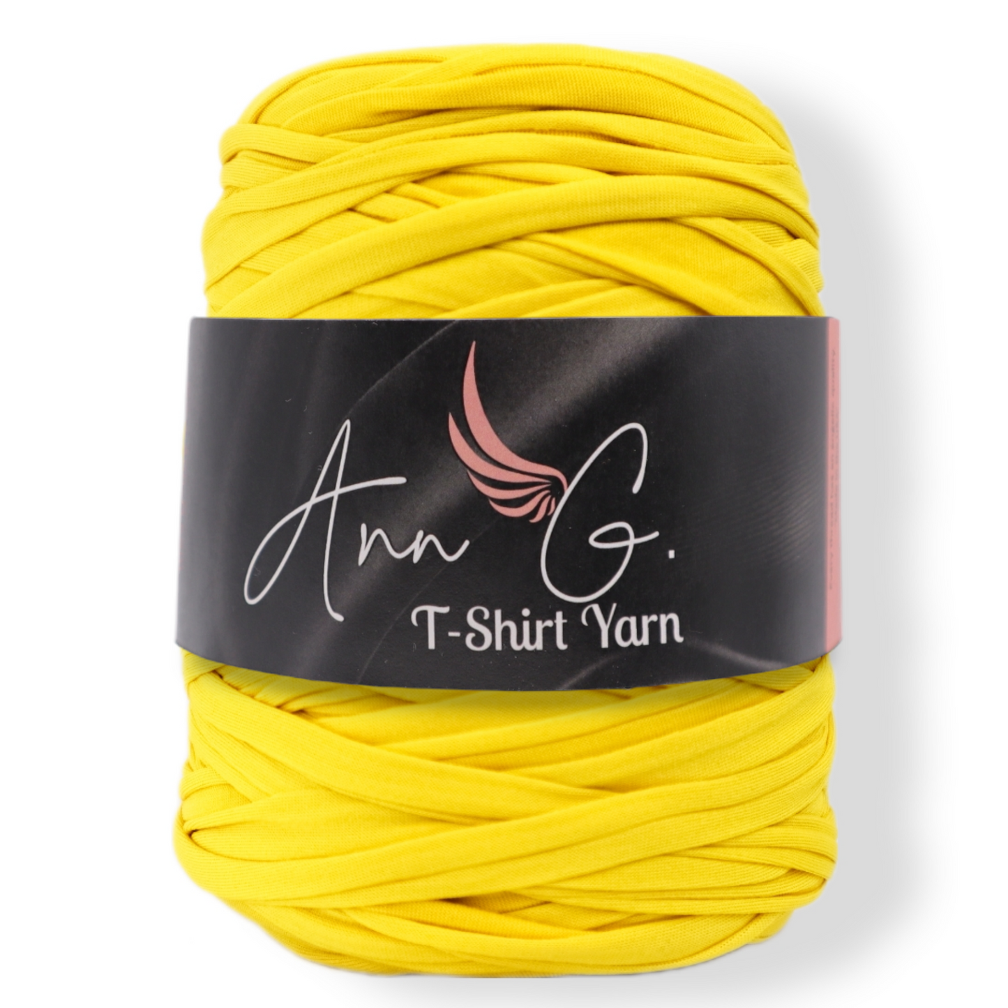 T-Shirt Yarn, Over 300 Feet, Very Soft Polyester Elastic Non-Recycled Consistent Color Non-Pilling