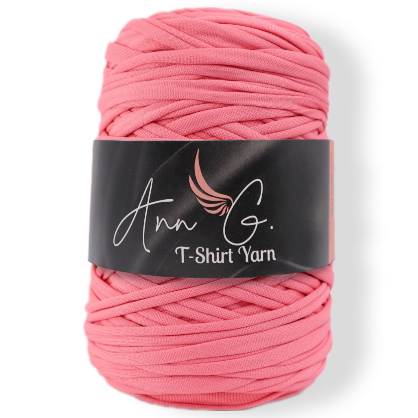 T-Shirt Yarn, Over 300 Feet, Very Soft Polyester Elastic Non-Recycled Consistent Color Non-Pilling