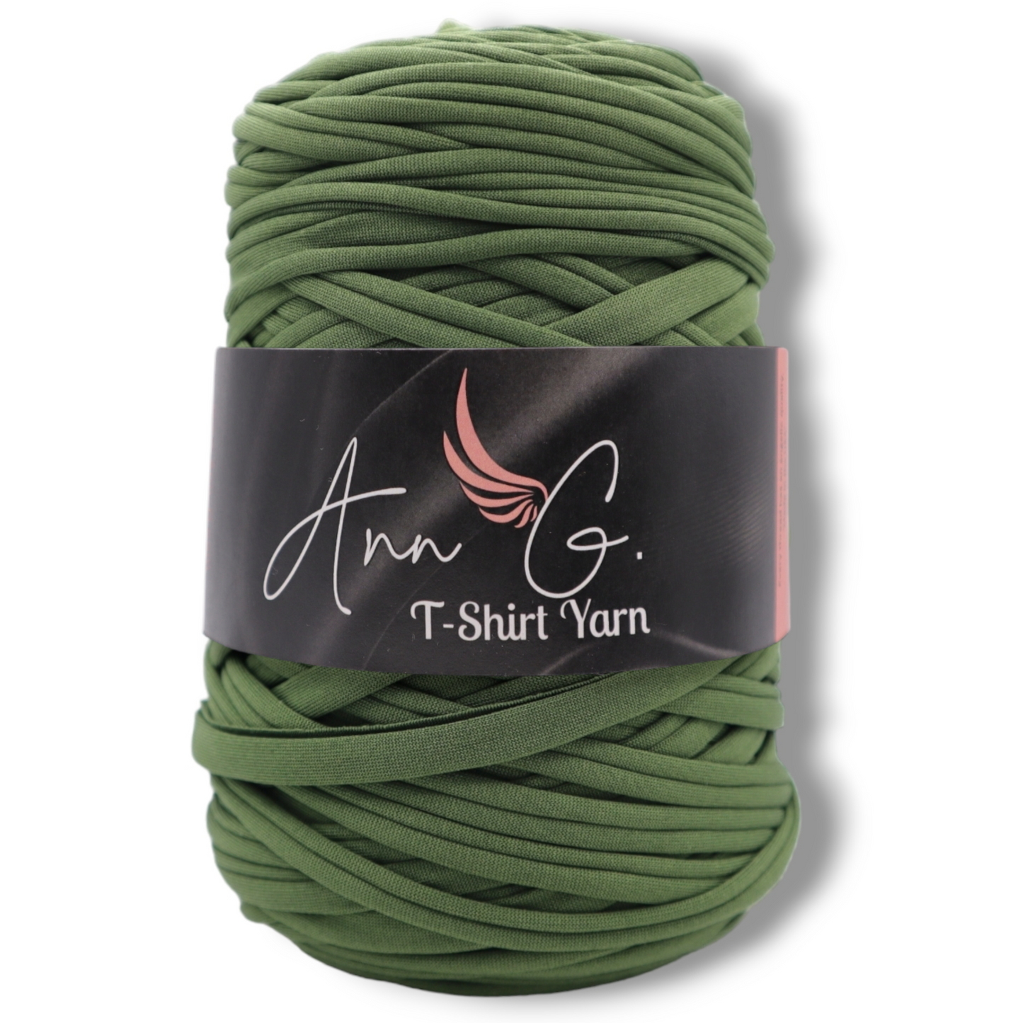 T-Shirt Yarn, Over 300 Feet, Very Soft Polyester Elastic Non-Recycled Consistent Color Non-Pilling