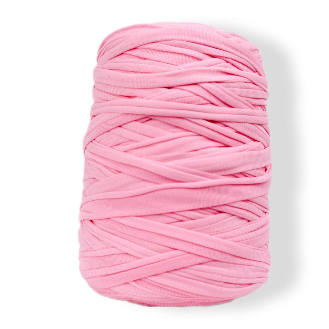 T-Shirt Yarn, Over 300 Feet, Very Soft Polyester Elastic Non-Recycled Consistent Color Non-Pilling