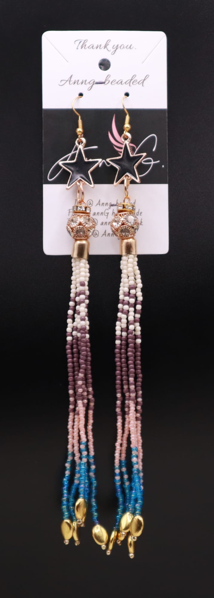 Star Tassel earrings