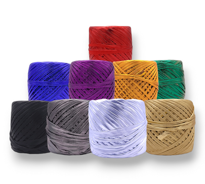 High Quality 400 Gram Metallic T-Shirt Yarn, Affordable t-shirt yarn for DIY projects, Jumbo Size for all your DIY needs